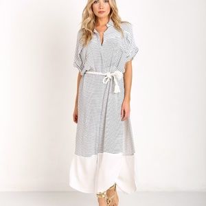 FAITHFULL THE BRAND GIGI SHIRTDRESS